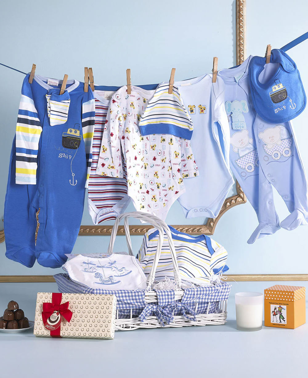 Baby Boy New-Born Bundle Gift Hamper
